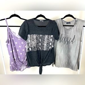 Lace Cactus boutique top bundle